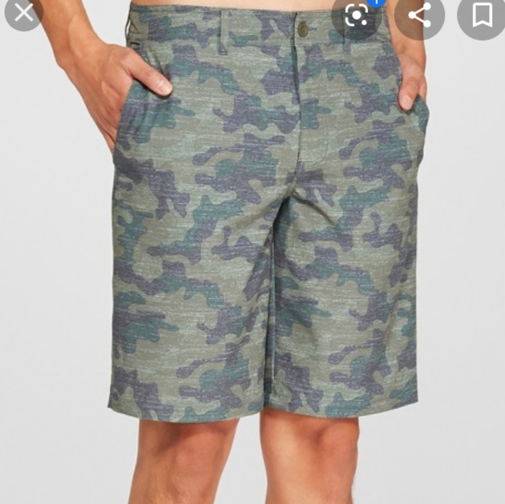 Goodfellow & Co Hybrid Camo Swim Shorts